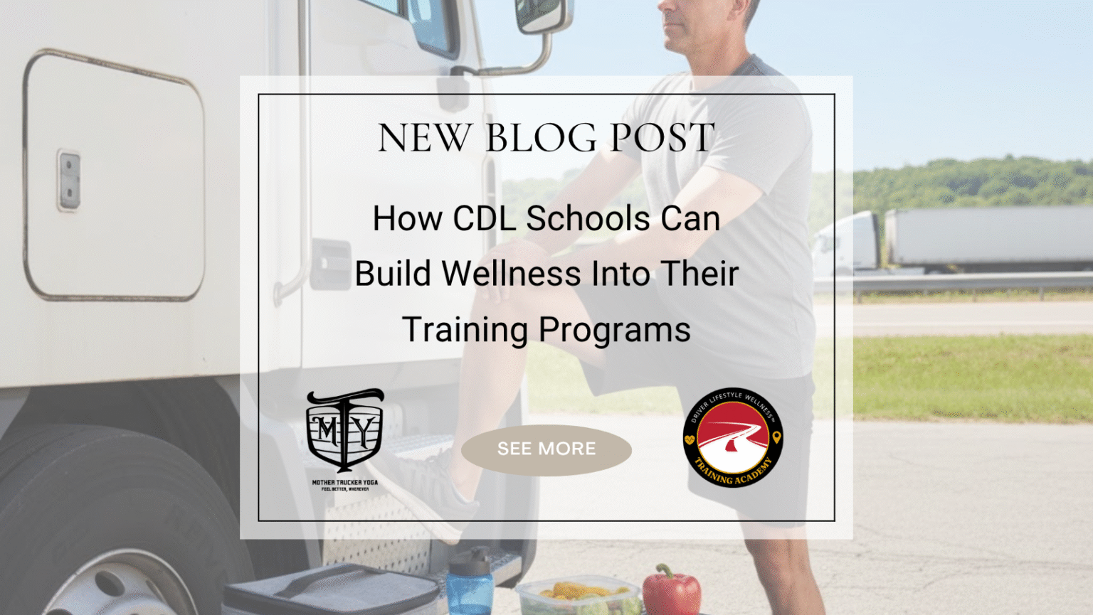 CDL schools can integrate wellness Driver Lifestyle Wellness Academy