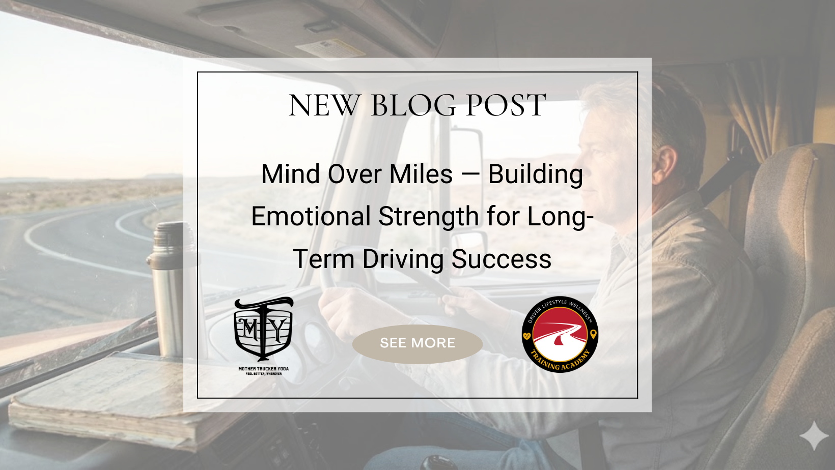 emotional strength for drivers Driver Lifestyle Wellness Academy