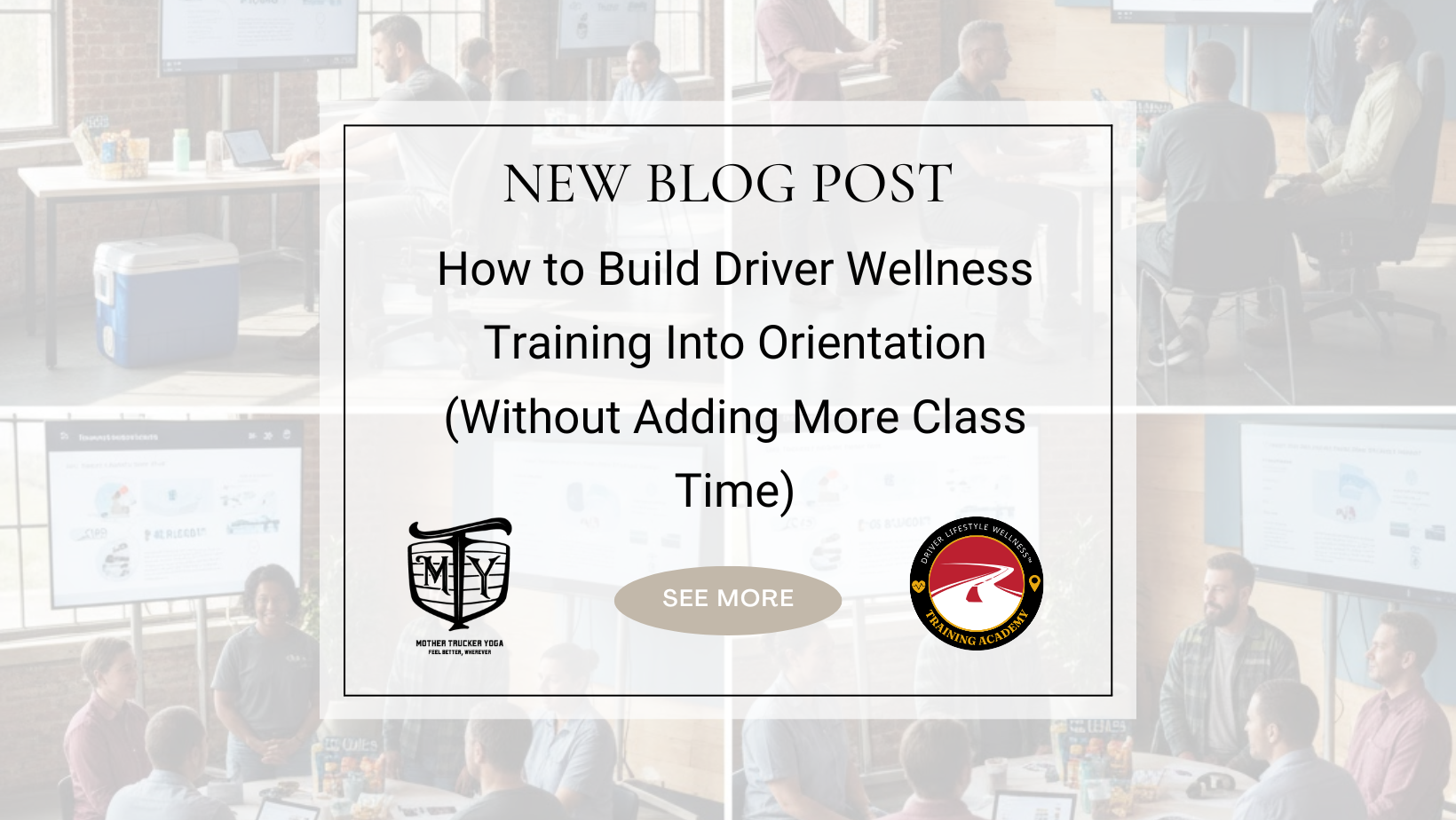 driver wellness training Driver Lifestyle Wellness Academy