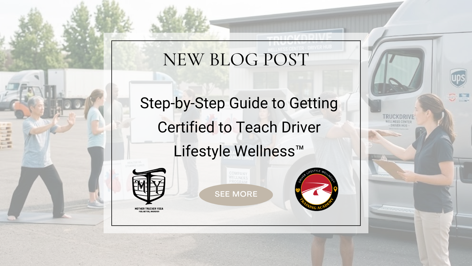 Driver Lifestyle Wellness™ certification Driver Lifestyle wellness academy