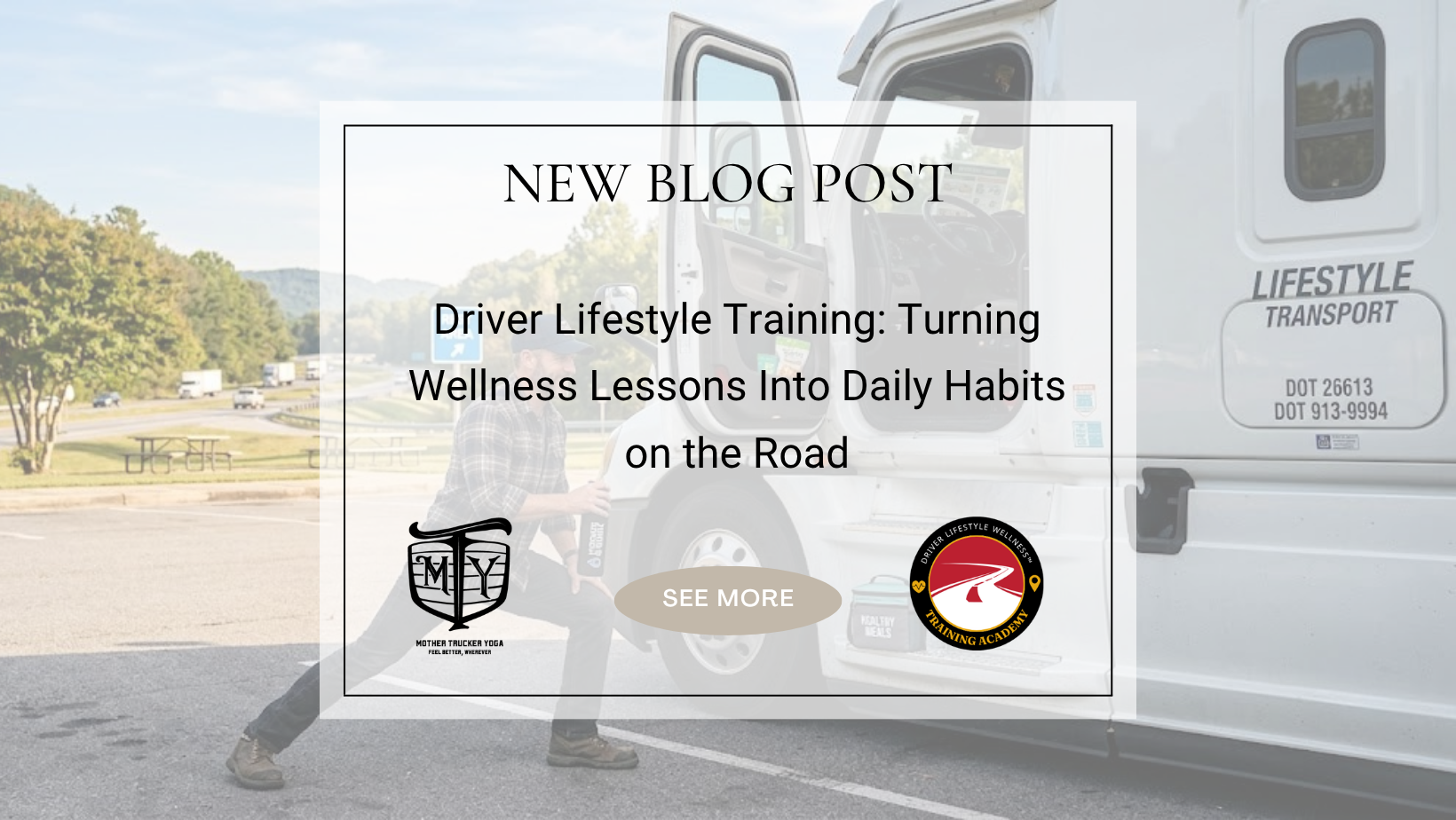 Driver Lifestyle Training Driver Lifestyle Wellness Academy