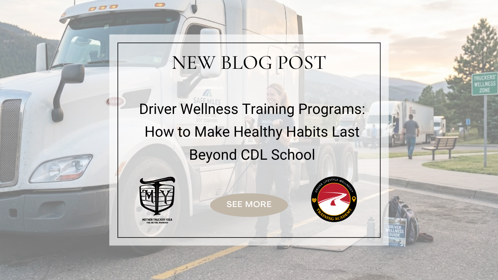Driver Wellness Training Programs Driver Lifestyle Wellness Academy