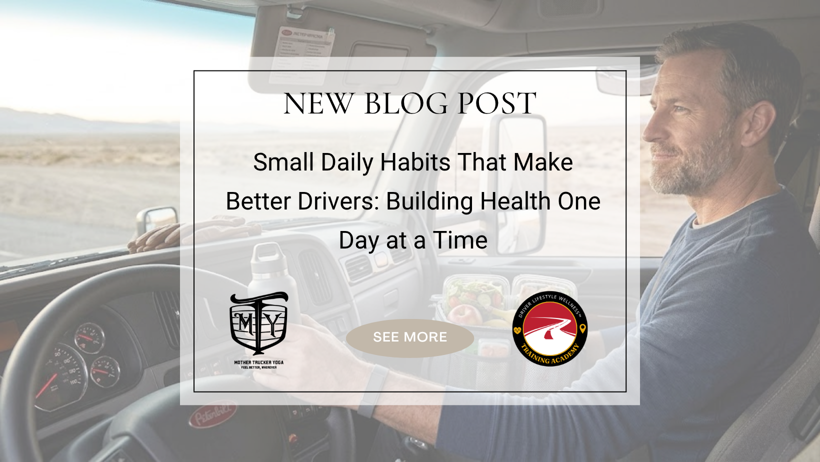 Small Daily Habits for Better Drivers Driver Lifestyle Wellness Academy