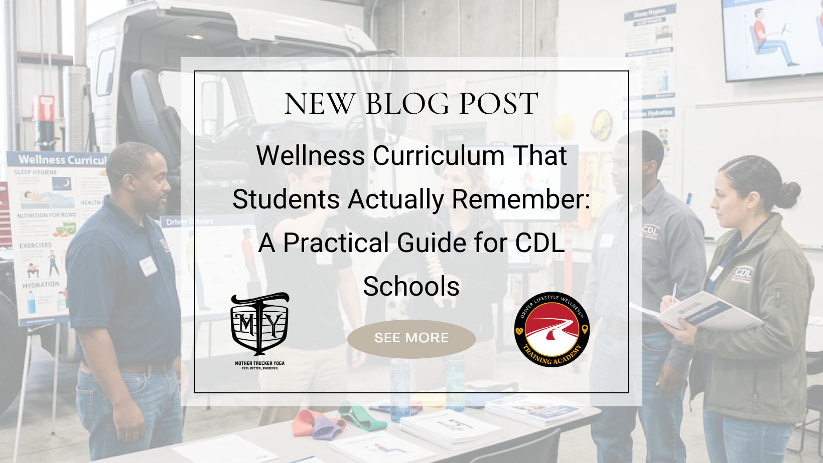 driver wellness curriculum Driver Lifestyle Wellness Academy