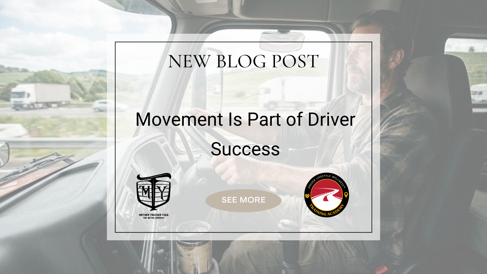 Movement for professional drivers Driverl Lifestyle Wellness Academy