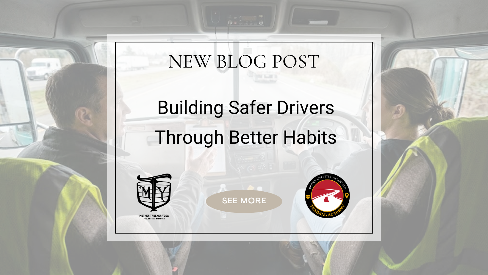 Safe driving habits for professional drivers Driver Lifestyle Wellness Academy